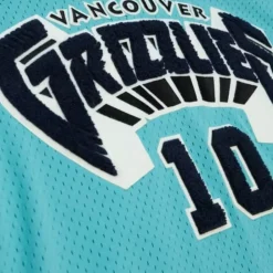 Off Court Chenille Swingman Mike Bibby Vancouver Grizzlies 1998-99 Jersey