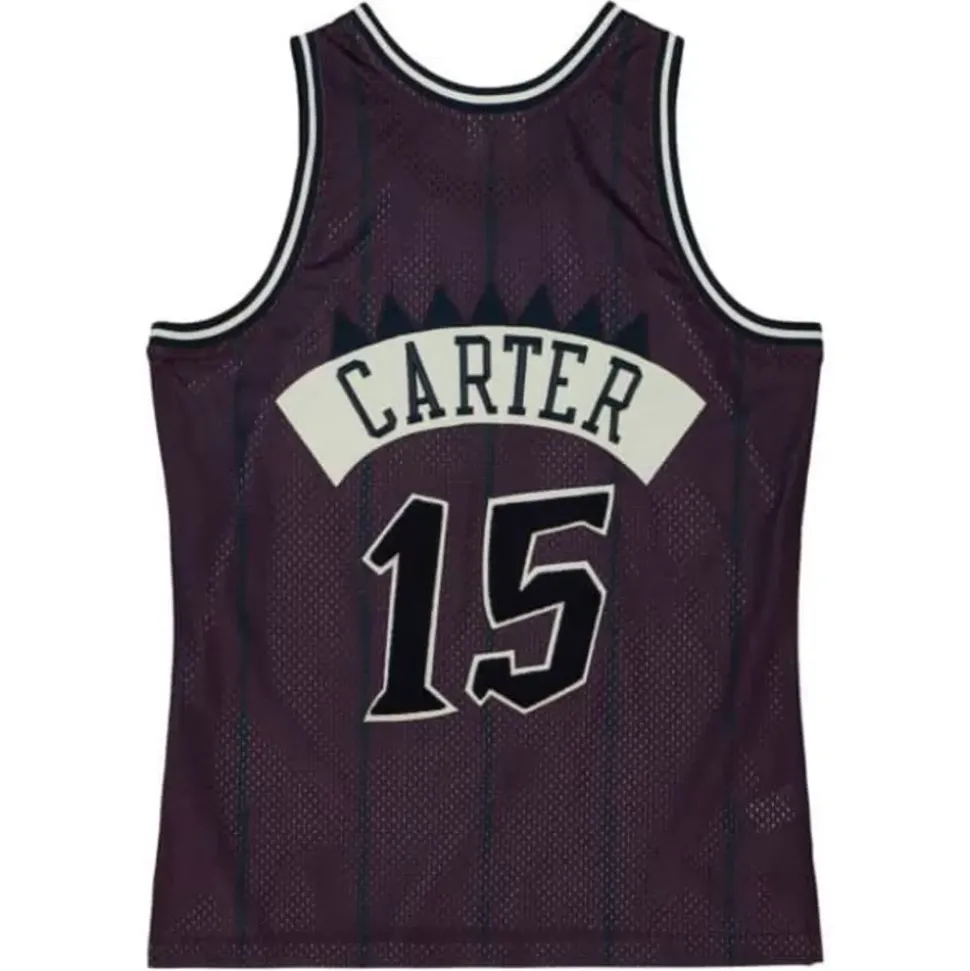 Off Court Chenille Swingman Vince Carter Toronto Raptors 1998-99 Jersey