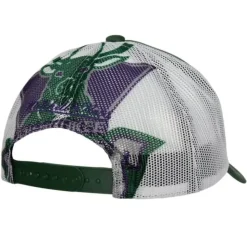 Off The Backboard Trucker Snapback Hwc Milwaukee Bucks