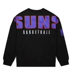 Oversized Logo Fleece Crew Phoenix Suns