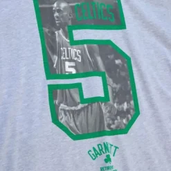 Parquet 5 Tee Boston Celtics Kevin Garnett