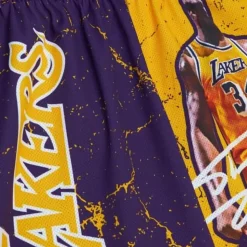 Player Burst Mesh Shorts Los Angeles Lakers Shaquille O'Neal
