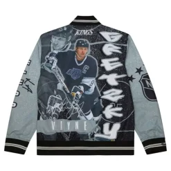 Player Burst Warm Up Jacket Los Angeles Kings Wayne Gretzky