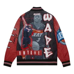 Player Burst Warm Up Jacket Miami Heat Dwyane Wade