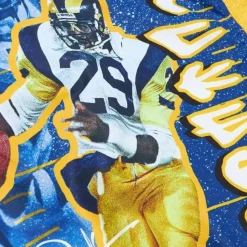 Player Burst Warm Up Jacket Los Angeles Rams Eric Dickerson