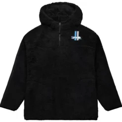 Polar Fleece 1/4 Zip Pullover Hoodie Detroit Lions
