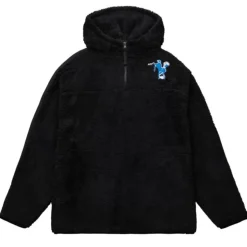 Polar Fleece 1/4 Zip Pullover Hoodie Indianapolis Colts