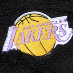 Polar Fleece 1/4 Zip Pullover Hoodie Los Angeles Lakers