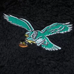 Polar Fleece 1/4 Zip Pullover Hoodie Philadelphia Eagles