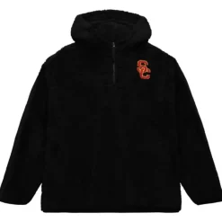 Polar Fleece 1/4 Zip Pullover Hoodie Current Logo Usc