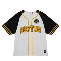 Practice Day Button Front Jersey Boston Bruins