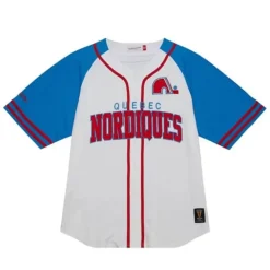 Practice Day Button Front Jersey Quebec Nordiques