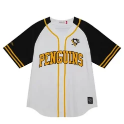 Practice Day Button Front Jersey Pittsburgh Penguins