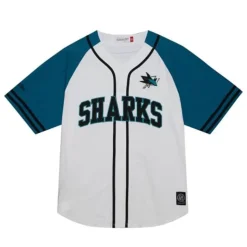 Practice Day Button Front Jersey San Jose Sharks