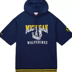 Pre-Game Ss Fleece Hoodie University Of Michigan