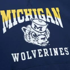 Pre-Game Ss Fleece Hoodie University Of Michigan