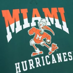 Pre-Game Ss Fleece Hoodie University Of Miami