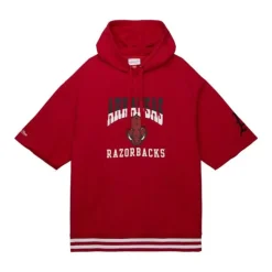 Pre-Game Ss Fleece Hoodie University Of Arkansas