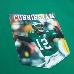 Premium Pocket Photo Tee Philadelphia Eagles Randall Cunningham
