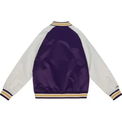 Primetime Lightweight Satin Jacket Los Angeles Lakers