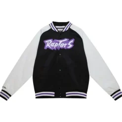 Primetime Lw Satin Jacket Toronto Raptors