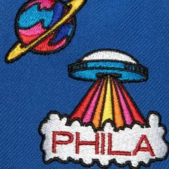 Psychedelic Snapback Hwc Philadelphia 76Ers
