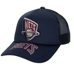 Puff The Magic Trucker Snapback Hwc New Jersey Nets