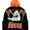 Punch Out Pom Knit Anaheim Ducks
