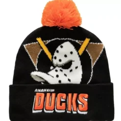 Punch Out Pom Knit Anaheim Ducks