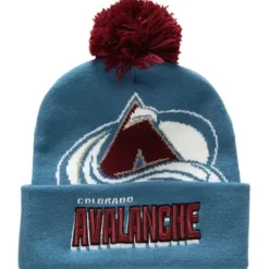Punch Out Pom Knit Colorado Avalanche