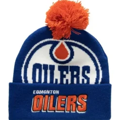 Punch Out Pom Knit Edmonton Oilers