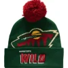 Punch Out Pom Knit Minnesota Wild