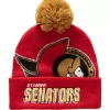 Punch Out Pom Knit Ottawa Senators