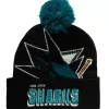 Punch Out Pom Knit San Jose Sharks