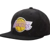 Quilted Taslan Snapback Hwc Los Angeles Lakers