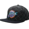 Quilted Taslan Snapback Hwc Utah Jazz