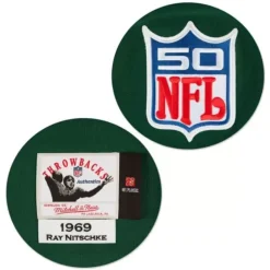 Ray Nitschke 1969 Authentic Jersey Green Bay Packers