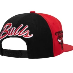 Rear Script Deadstock Snapback Chicago Bulls