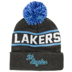 Reload 2.0 Pom Knit Beanie Los Angeles Lakers