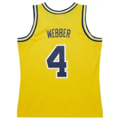 Replica Chris Webber University Of Michigan Maize 1991 Jersey