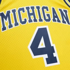 Replica Chris Webber University Of Michigan Maize 1991 Jersey