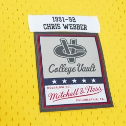 Replica Chris Webber University Of Michigan Maize 1991 Jersey
