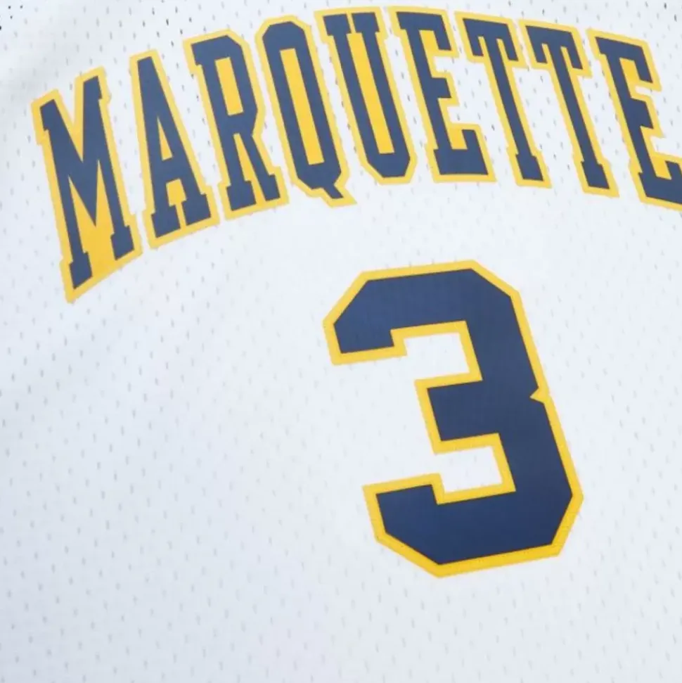 Replica Dwyane Wade Marquette University White 2002 Jersey