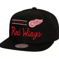 Retro Lock Up Snapback Detroit Red Wings