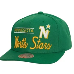 Retro Lock Up Snapback Minnesota North Stars