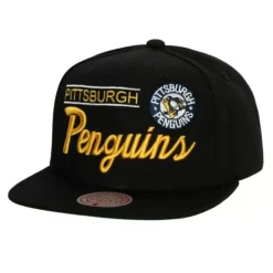Retro Lock Up Snapback Pittsburgh Penguins