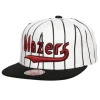 Retro Pinstripe Snapback Hwc Portland Trail Blazers