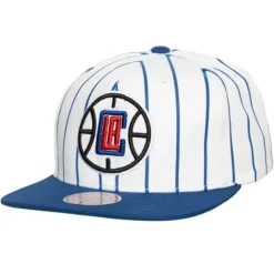 Retro Pinstripe Snapback Los Angeles Clippers