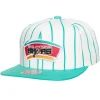 Retro Pinstripe Snapback Hwc San Antonio Spurs