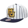 Retro Pinstripe Snapback Marquette University